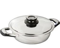 Sauteuse inox induction - Diamètre 24cm - ECOVITAM