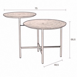 Table d'appoint MATHISON - DUTCHBONE