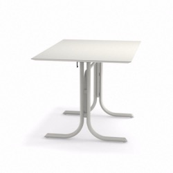 Table rabattable bord bas System - 80 x 140 cm - EMU