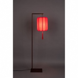 Lampadaire SUONI rouge L30xH32xP157 cm  Abat-jour rouge Dutchbone