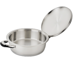 Sauteuse inox induction - Diamètre 28cm - ECOVITAM