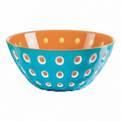 Saladier Le Murrine - ø25cm - bleu/orange - Taille L - Guzzini