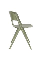 Chaise HORIZON Vert 58x53xH75 cm. Hauteur du siège : 45,50 cm. Polypropylène