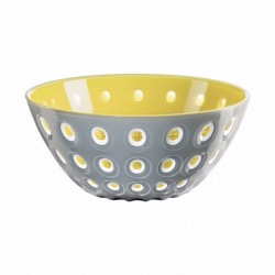 Saladier Le Murrine - ø25cm - gris/jaune - Taille L - Guzzini