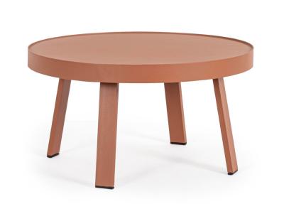 Table basse SPYRO 71 Sierra, aluminium peint à poudre polyester, dim : Ø71 x H38cm Andrea Bizzotto