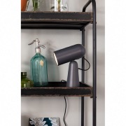 Lampe VESPER en acier coloris anthracite