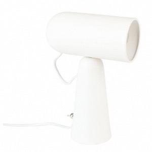 Lampe VESPER en acier coloris blanc